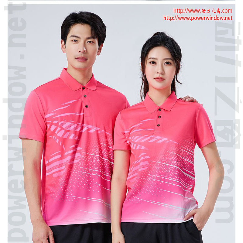 动力之窗个性时尚速干运动T恤翻领POLO短袖羽毛球服男女乒乓球服,淘宝优惠券,粉丝福利购,淘宝优惠卷