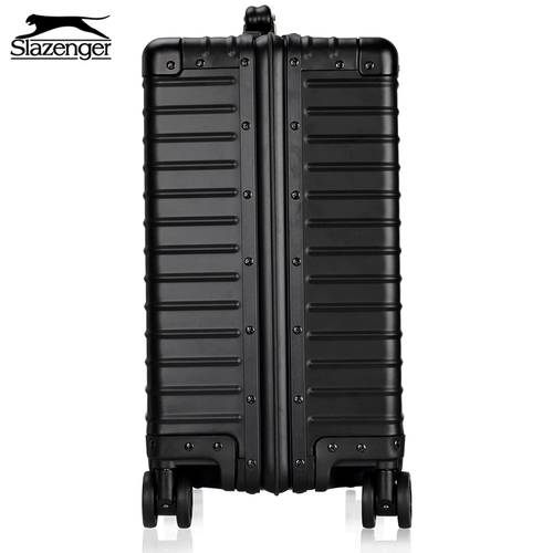 Слайм, металлический универсальный чемодан, Великобритания, алюминиево-магниевый сплав, 19 дюймов, поворотные колеса