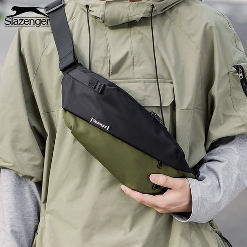 Японская нагрудная сумка для отдыха подходит для мужчин и женщин, мужская сумка через плечо, спортивная сумка на одно плечо, поясная сумка