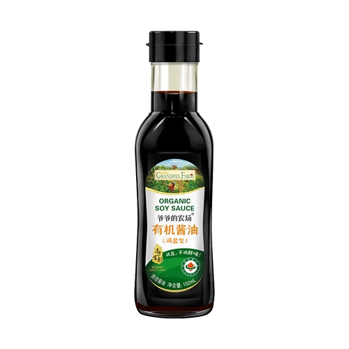 Ферма дедушки органический соевый соус приправа бибимбап уменьшает соль и снижает соль детскую пищевую пищевую питание без добавления соуса