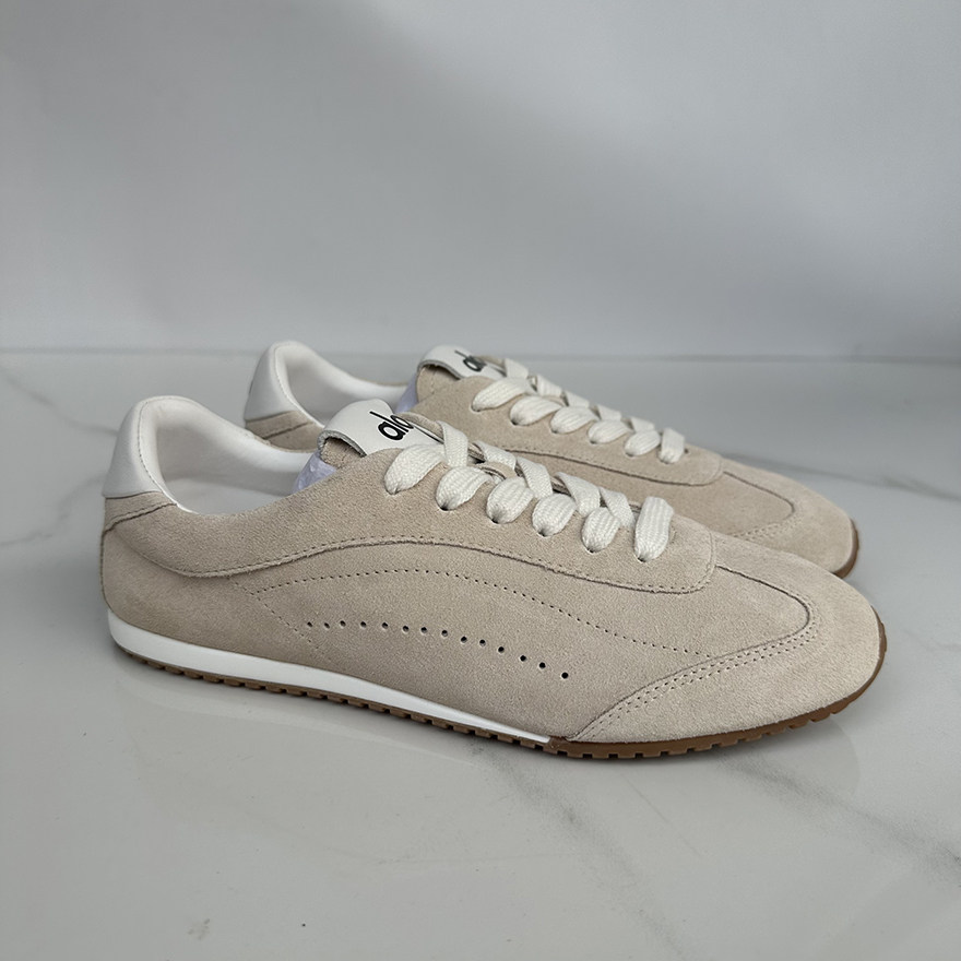 外贸原单尾货圆头系带德训鞋女平底休闲鞋日常百搭舒适,淘宝优惠券,粉丝福利购,淘宝优惠卷