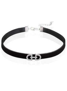 choker黑色项链女小众设计高级感