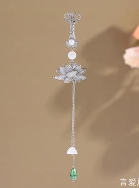 新中式古风旗袍压襟挂件女高级感