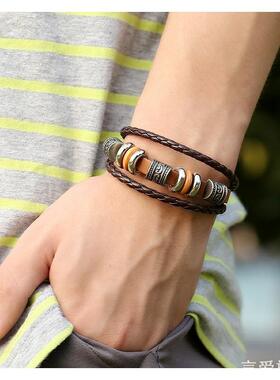 创意百搭复古饰品简约手工串珠