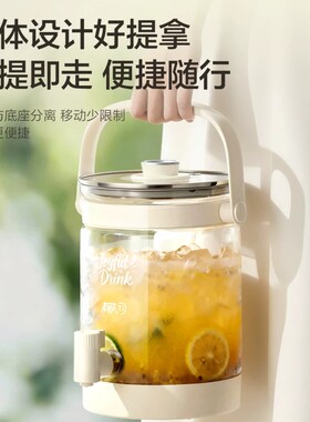 苏泊尔有钛养生壶家用3L大容量多功能水龙头出水免倒水恒温烧水壶