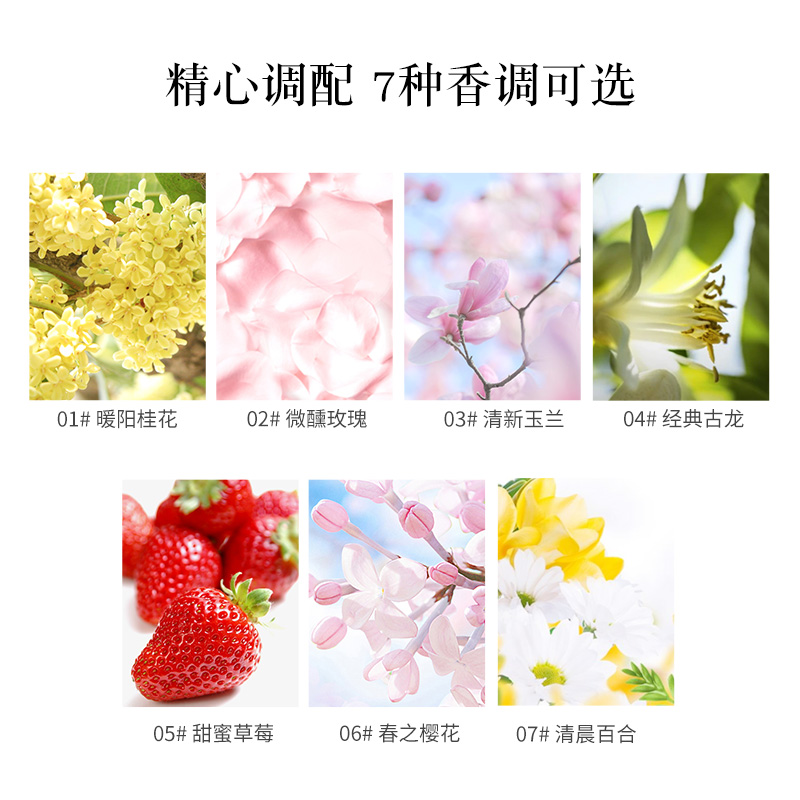 虞琳娜旗舰店3瓶装 女士香水60ml清新持久淡香甜美古龙水星期星座非车载香水0