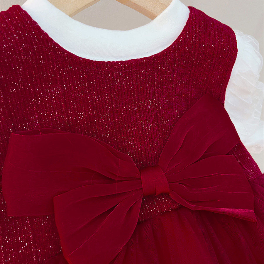 女童秋冬礼服公主裙加绒儿童裙子冬季婴儿童装一岁宝宝冬装连衣裙,淘宝优惠券,粉丝福利购,淘宝优惠卷