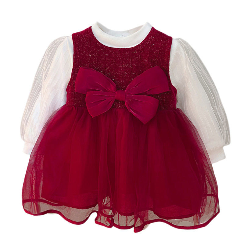 女童秋冬礼服公主裙加绒儿童裙子冬季婴儿童装一岁宝宝冬装连衣裙,淘宝优惠券,粉丝福利购,淘宝优惠卷