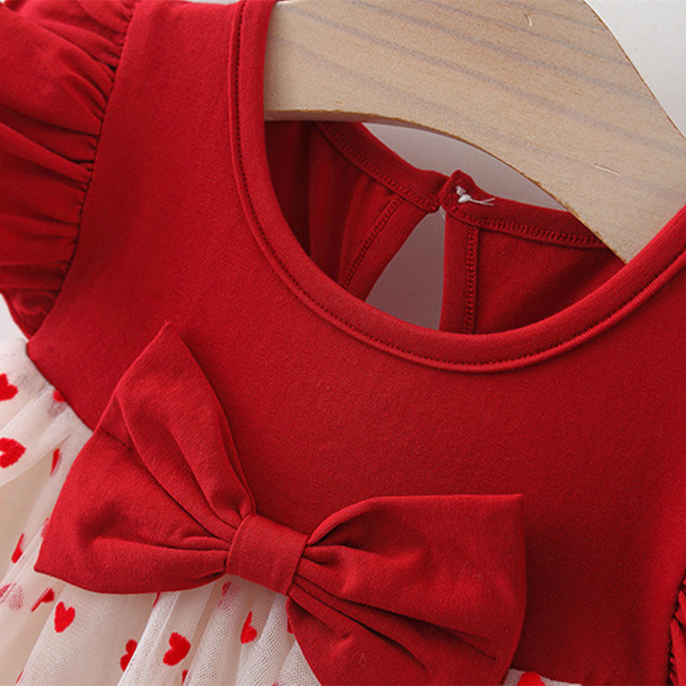 女宝宝周岁礼服公主裙女童夏装连衣裙飞袖婴儿洋气短袖裙子薄款,淘宝优惠券,粉丝福利购,淘宝优惠卷