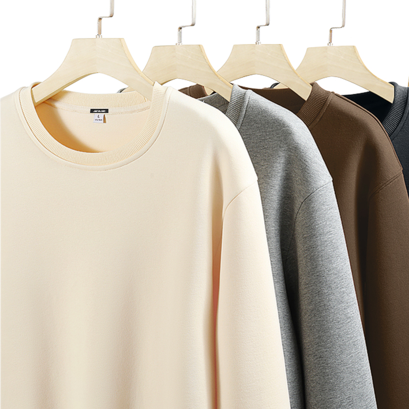 GV真维斯卫衣男2024新款潮牌熊猫套头衫春秋款圆领长袖男生外套C - 图0