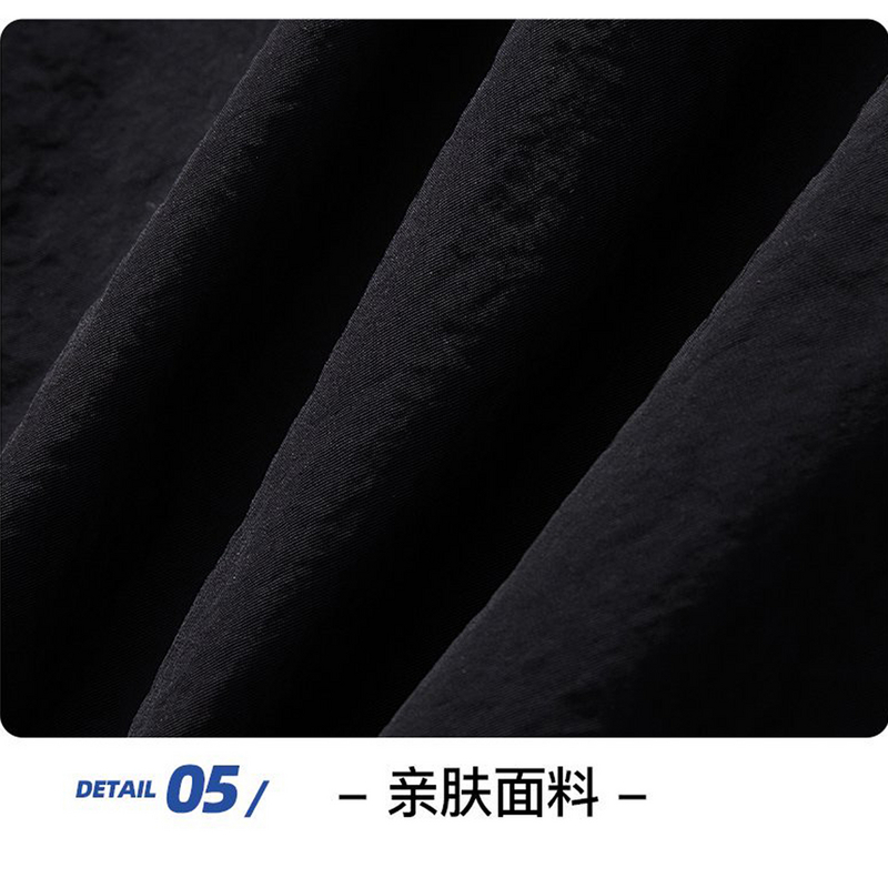LR真维斯男装2025夏季新款男士宽松舒适休闲百搭工装大口袋短裤