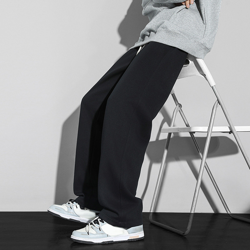 KF真维斯男装2025冬季新款 简约纯色男长裤抽绳运动休闲百搭卫裤,淘宝优惠券,粉丝福利购,淘宝优惠卷