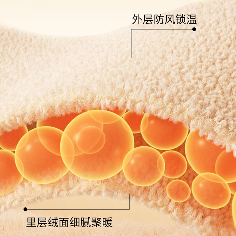 KCV真维斯冬季摇粒绒外套女士新款加绒加厚冲锋衣内胆保暖抓绒衣 - 图1