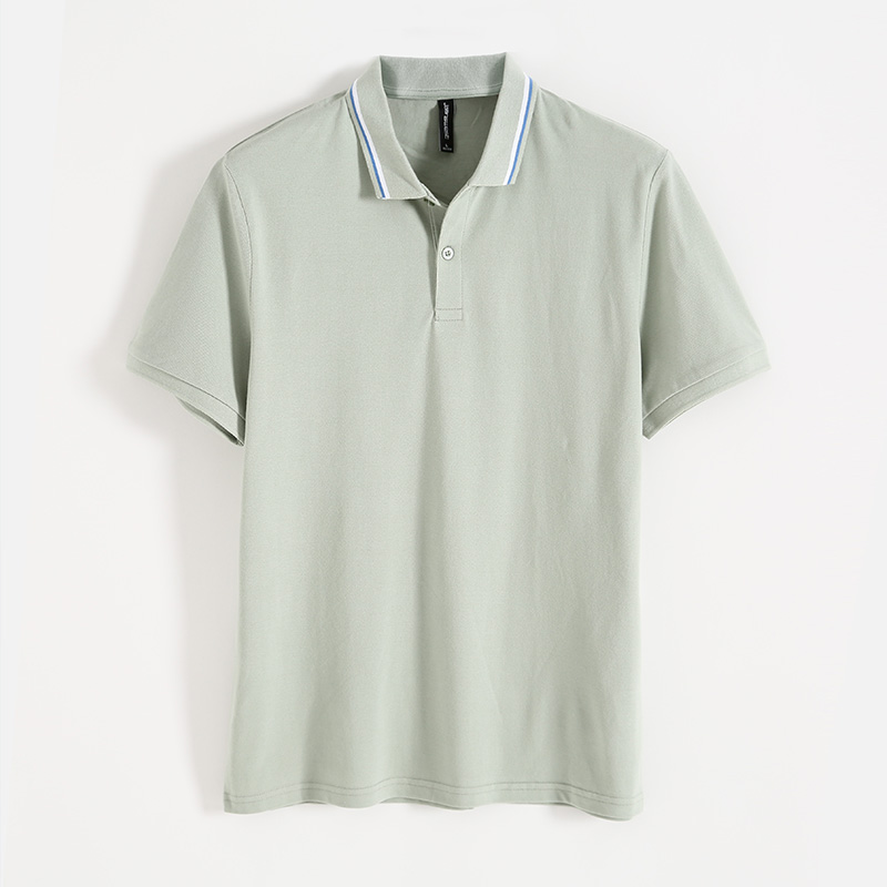 真维斯官方旗舰店真维斯翻领POLO衫男新款夏装男士纯棉短袖港风男装T恤保罗衫3