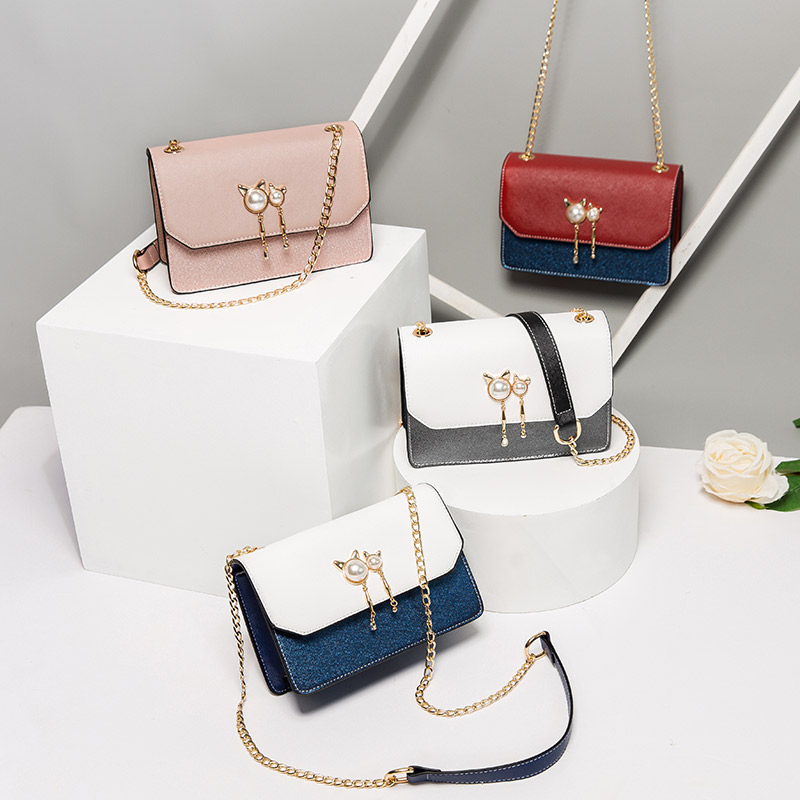 真维斯官方旗舰店真维斯新款ins潮韩版女包链条小方包时尚百搭单肩少女斜挎包0