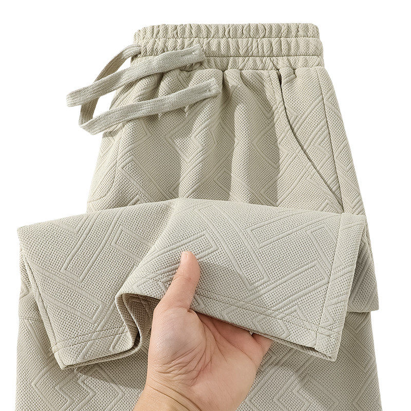 NN真维斯美式五分裤男夏季宽松休闲大码提花裤子青少年设计感短裤,淘宝优惠券,粉丝福利购,淘宝优惠卷