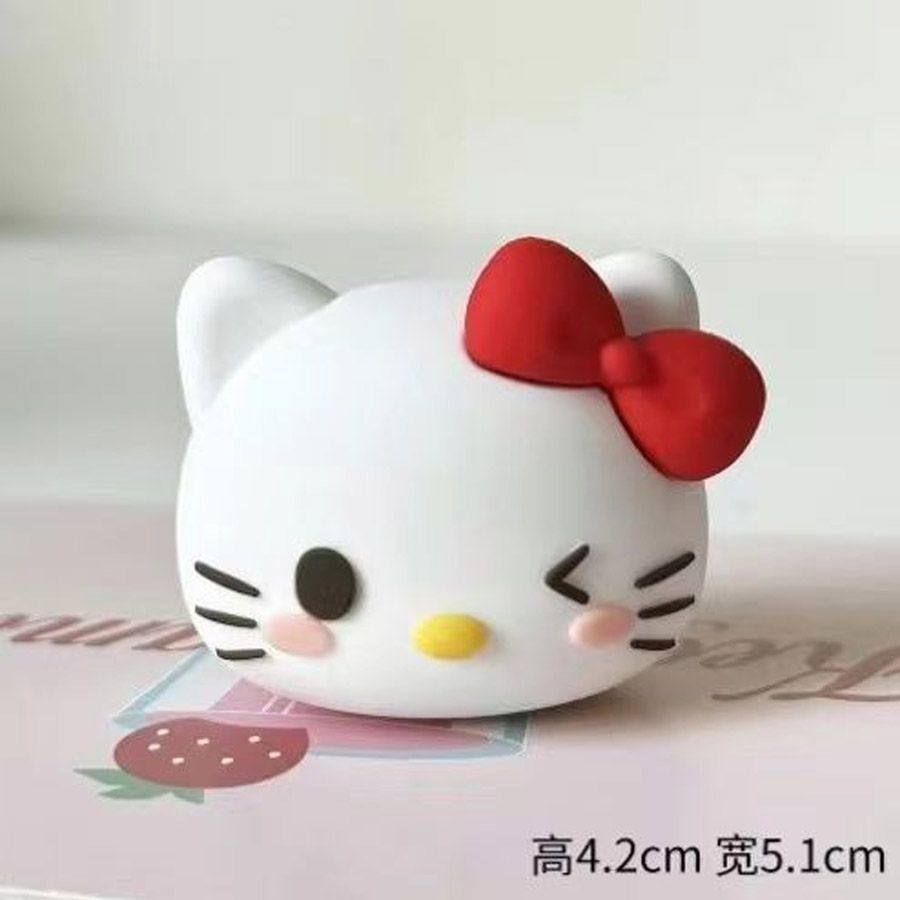 HelloKitty卡通软胶猫咪蛋糕装饰可爱白色粉色女生生日烘焙50个装,淘宝优惠券,粉丝福利购,淘宝优惠卷