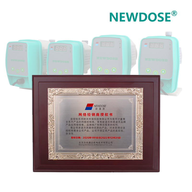 NEWDOSE电磁泵隔膜泵DFD-50-02-X加药泵底阀流量可调新道茨计量泵-图2