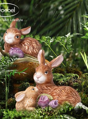 高宝桌面动物Goebel陶瓷