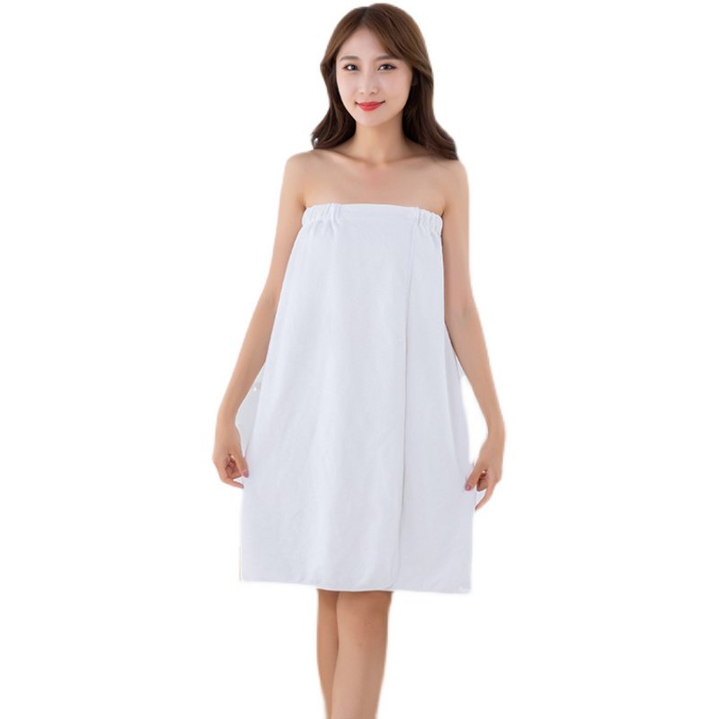 美容院浴裙女可穿抹胸裹胸浴巾汗蒸服桑拿头疗理疗浴袍不掉毛吸水,淘宝优惠券,粉丝福利购,淘宝优惠卷