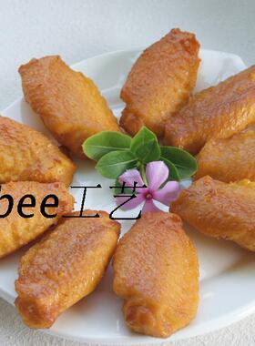 促销仿真食品模型假海鲜虾小鲍鱼鸡翅鸡爪牛肉卷猪肉挂件玩具摆件