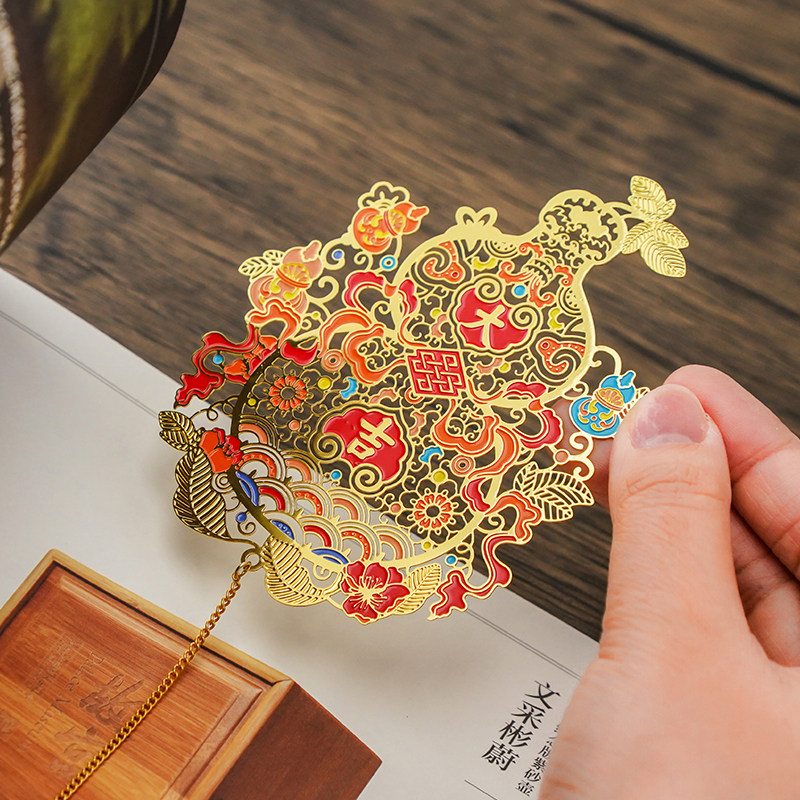 故宫 如意福禄艺术书签 书夹葫芦如意 创意 故宫文创 官方旗舰店,淘宝优惠券,粉丝福利购,淘宝优惠卷