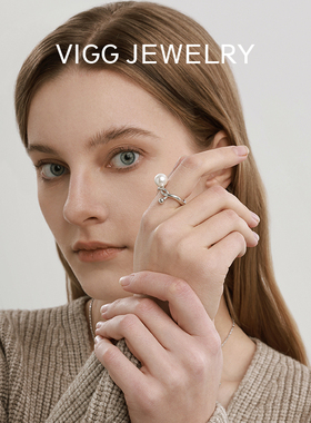 VIGG女甜酷亦柔亦酷戒指