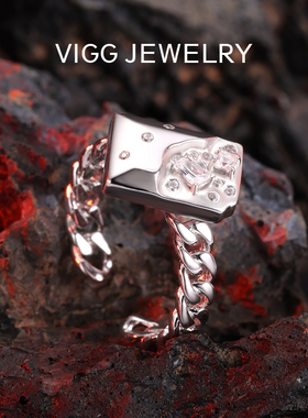 麻花开口戒指女食指小众设计