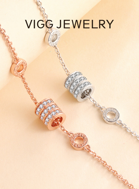 vigg纯银首饰品饰品小蛮腰手链