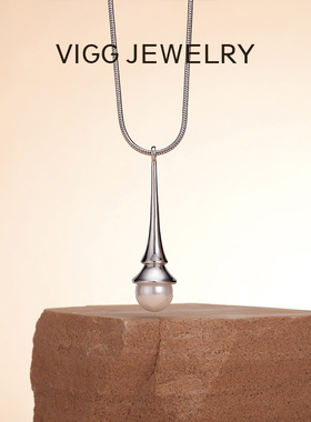 铃兰项链女珍珠链毛衣链配饰