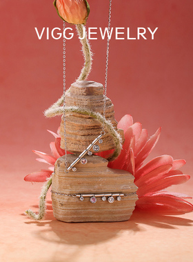 VIGG雨露项链女小众纯银设计2026年新款潮轻奢百搭时尚高级感配饰