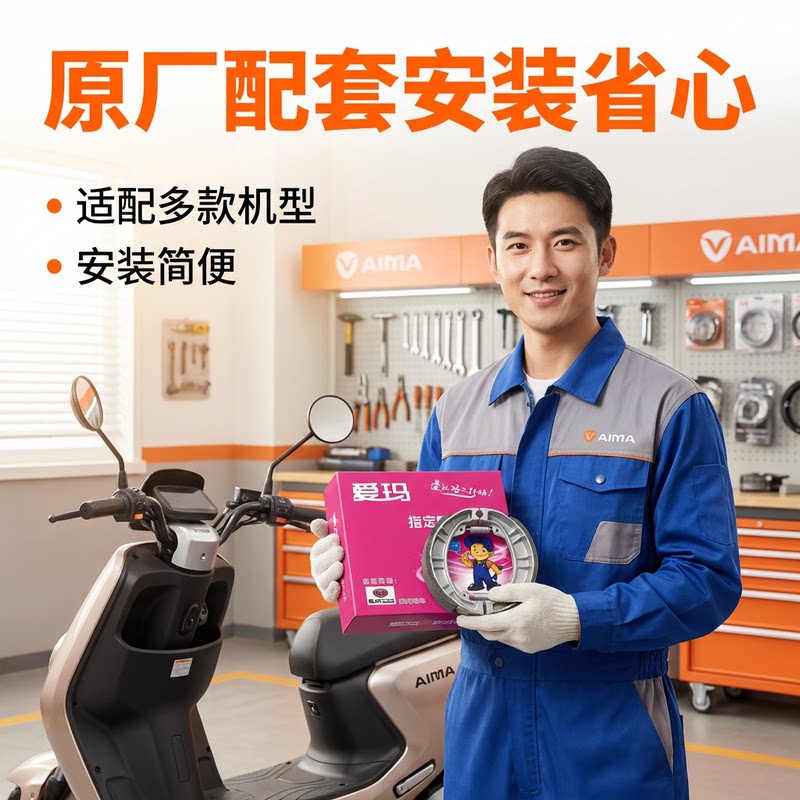 Emma specifies silent and wear-resistant electric vehicle brake pads