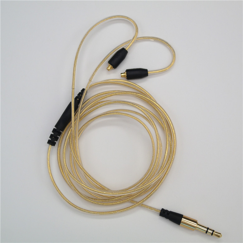 新款DIY插拔耳机线舒尔SE215/315/535/846/UE900适用升级线 - 图2