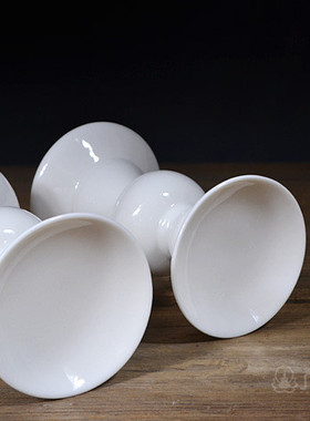 蜡烛灯座德化白瓷