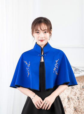 黑色伴娘礼服结婚日常披肩包邮