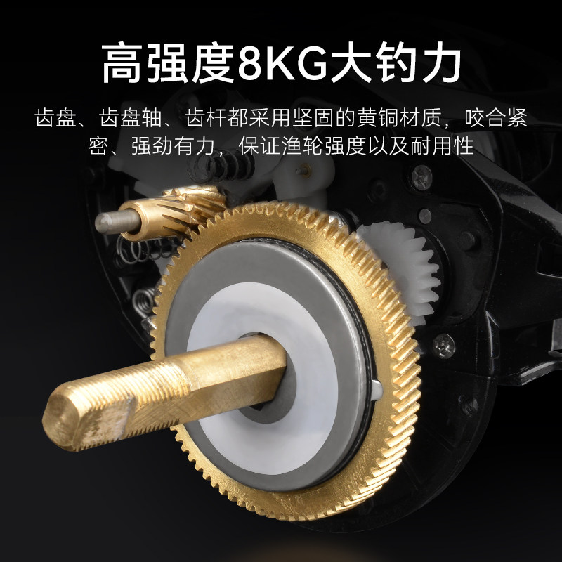 卡斯丁荣耀威震天正品金属水滴轮 kastking鱼线轮