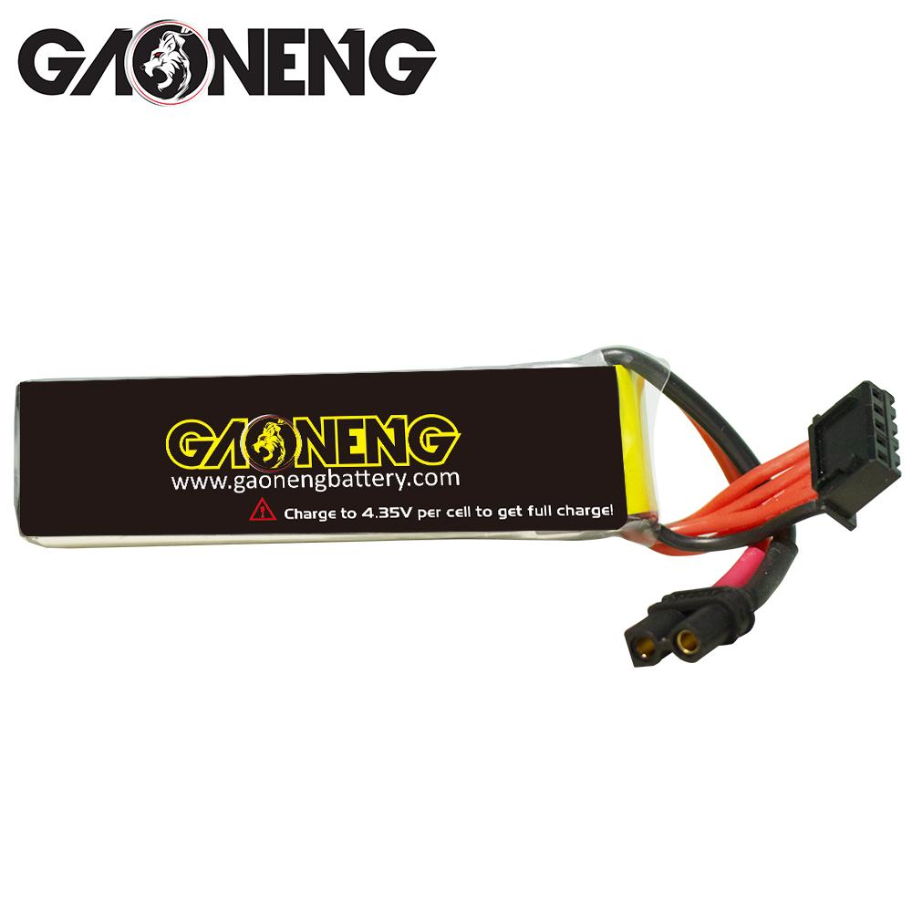 GAONENG高能530mAh 4S 15.2V 90C HV FPV遥控穿越机航模锂电池RC-图1