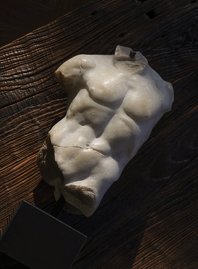 形上中古侘寂风贝壳艺术果盘