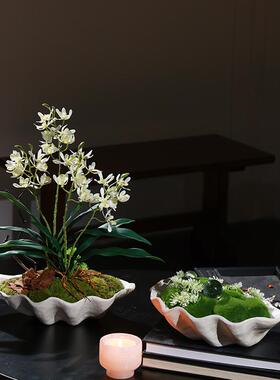 售楼处大堂形上仿真寂风装饰摆件
