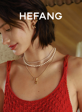 HEFANG何方珠宝卷卷叉子耳扣