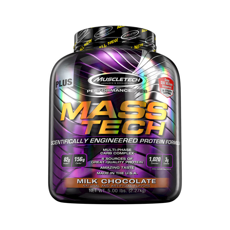 肌肉科技5磅增肌粉瘦人增重纯蛋白 Muscletech海外乳清蛋白