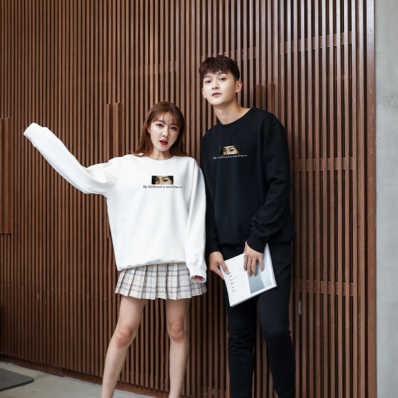 diy私人照片定制小红书告白打底衫 samack尚马克男装卫衣