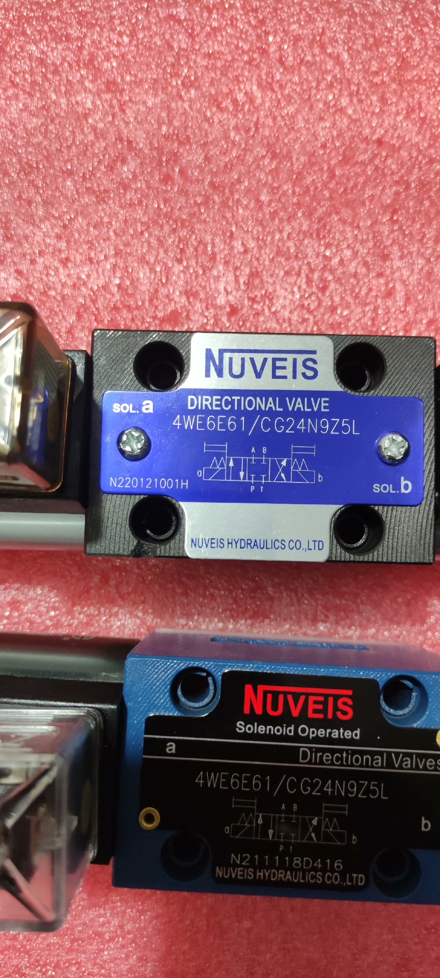 议价全新库 NUVEIS  电磁阀  4WE6E61/CG24N - 图1
