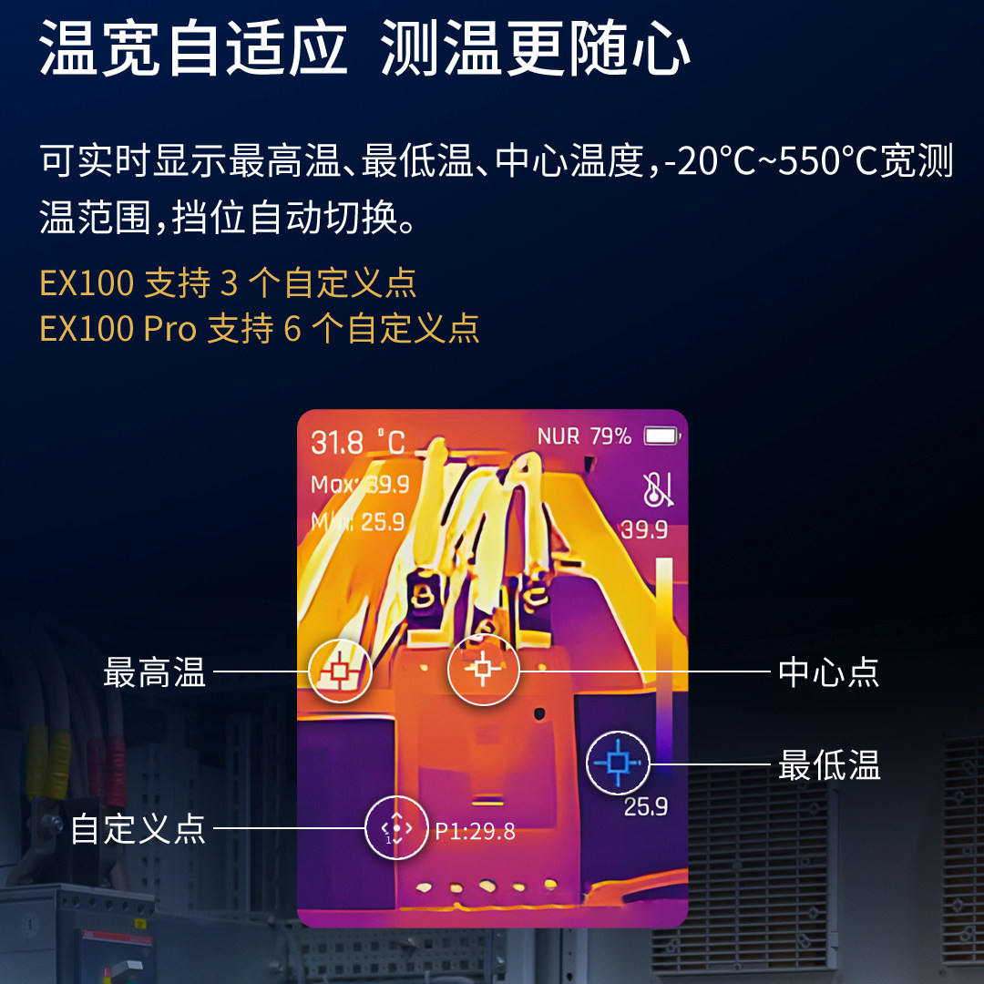 燧石EX100/EX100PRO手持红外热成像仪测温仪地暖线路手机主板维修,淘宝优惠券,粉丝福利购,淘宝优惠卷