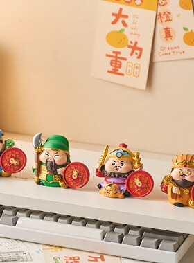 小财神转转乐桌面装饰摆件礼物