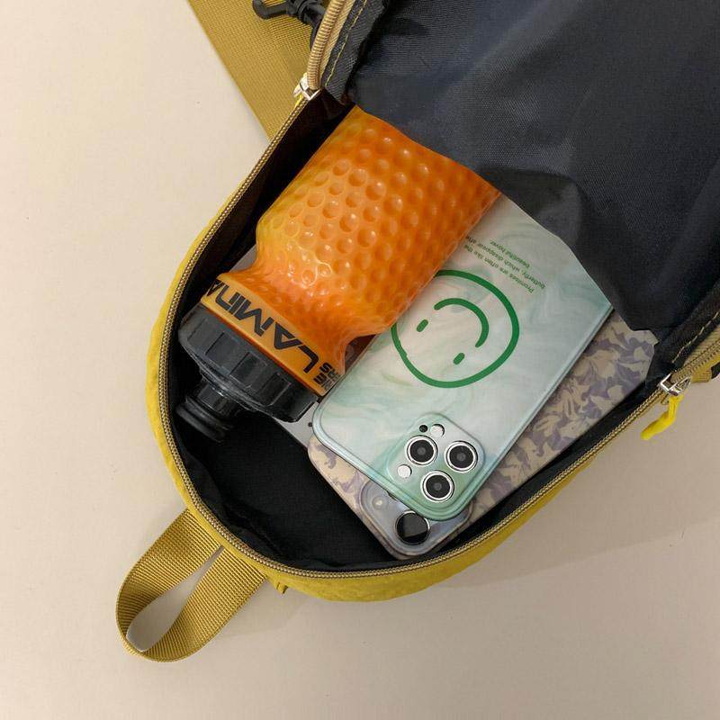 日系简约休闲胸包女潮牌运动单肩斜挎小背包女百搭ins大容量男包,淘宝优惠券,粉丝福利购,淘宝优惠卷