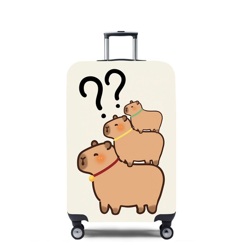 弹力行李箱保护套旅行箱套拉杆箱皮箱子罩20/24/28/30寸加厚耐磨 - 图1