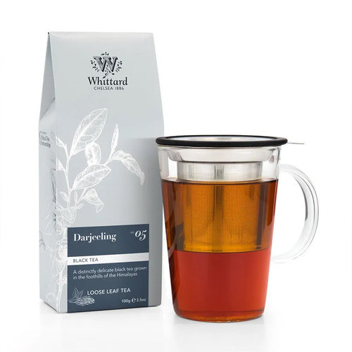 Whittard英国进口 大吉岭红茶袋装100g 英式进口红茶散装茶茶叶 - 图1
