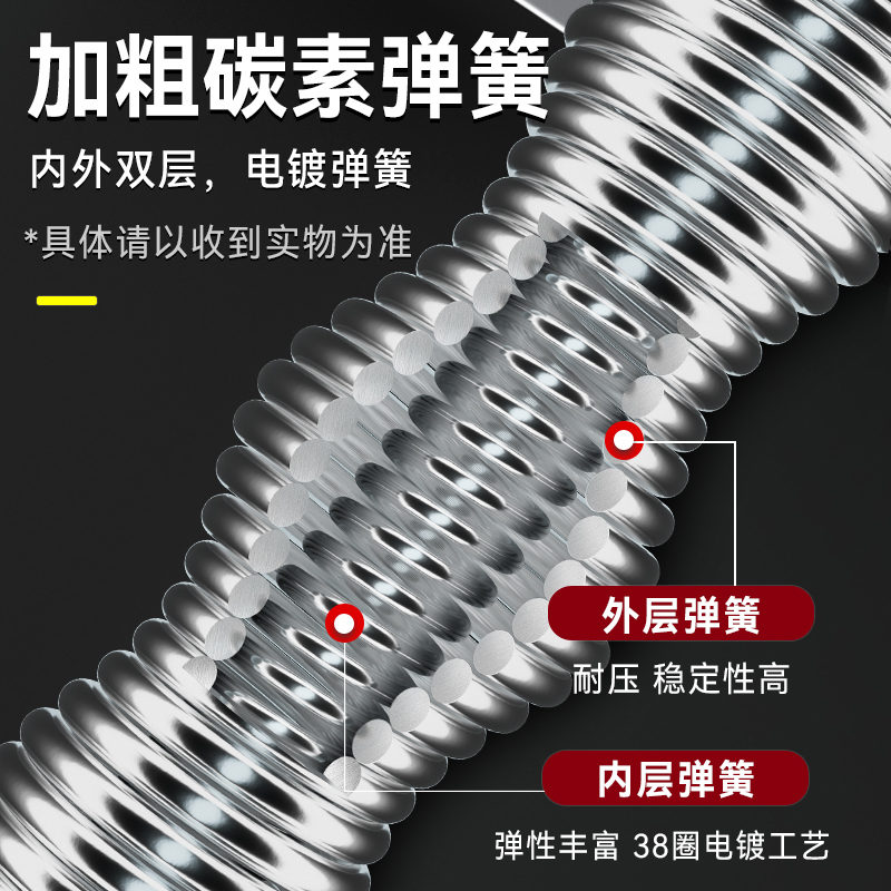 臂力器臂力棒男士青少年握力棒可调节家用健身器材手臂肌肉训练器 - 图0