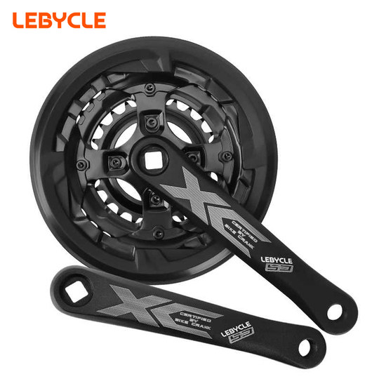 Mountain bike 27-speed crankset square hole bottom bracket set